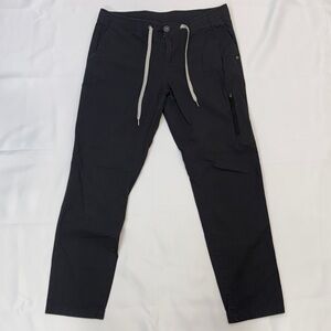 VOURI MENS BLACK JOGGERS WITH DRAWSTRING!!